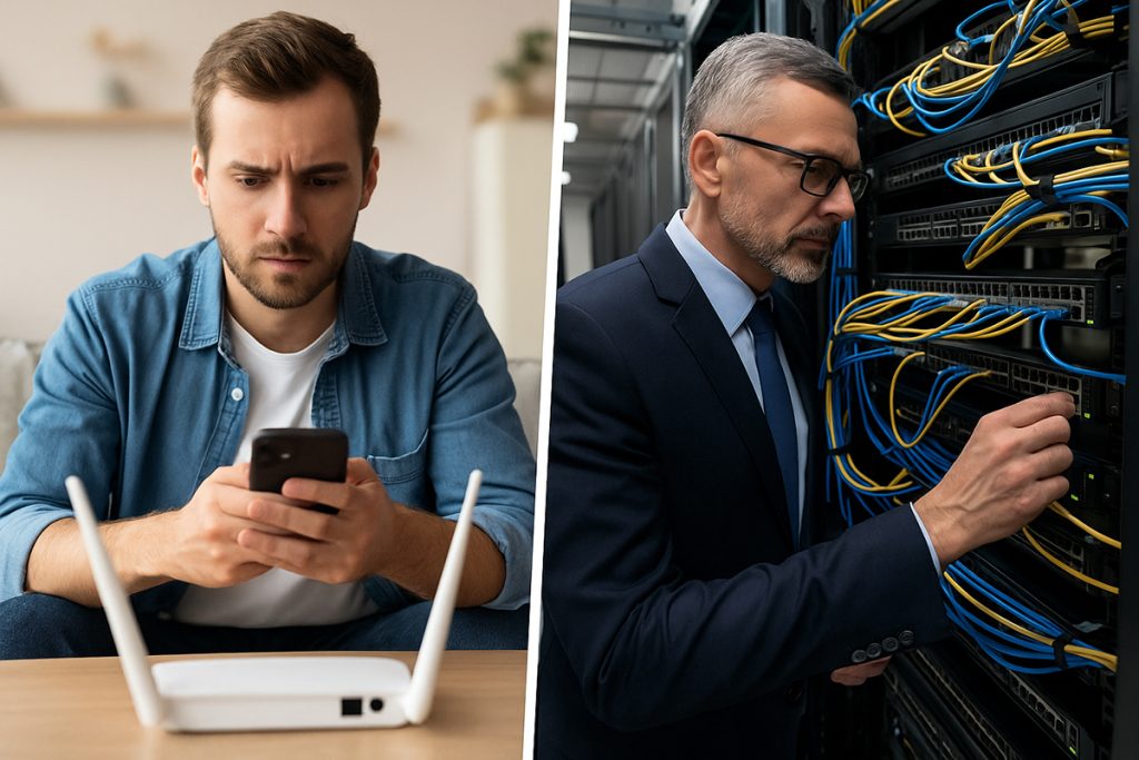 Otthoni hálózat vs. vállalati infrastruktúra - ég és föld (2. rész)